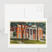 Gouverneur's Mansion in Charleston, West Virginia Briefkaart (Voorkant / Achterkant)