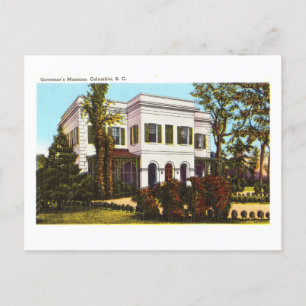 Gouverneur's Mansion in Columbia, South Carolina, Briefkaart