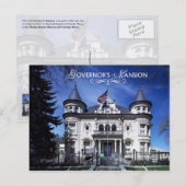Gouverneur's Mansion, Salt Lake City, Utah Briefkaart (Voorkant / Achterkant)