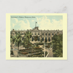 Gouverneur's Palace, Matanzas, Cuba  Briefkaart