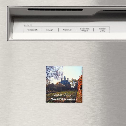 Gouverneur's paleis, koloniaal Williamsburg Magneet (Insitu (Vaatwasser))