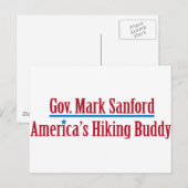 Gov. Mark Sanford Briefkaart (Voorkant / Achterkant)