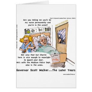 Gov Scott Walker Grappige Satirische Cadeaus T-shi