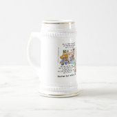 Gov Scott Walker Grappige Satirische Cadeaus T-shi Bierpul (Voorkant links)