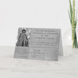 Gov William Bradford collage Kaart