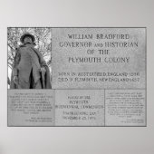 Gov William Bradford Collage - poster (Voorkant)