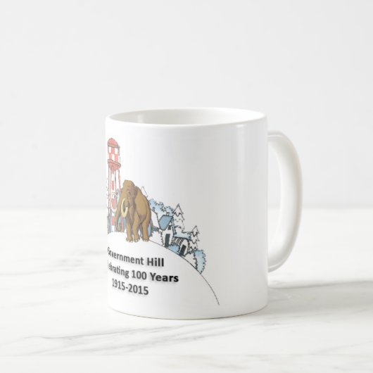 Government Hill Wooly Mammoth Mok (Voorkant rechts)