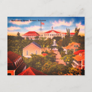 Government House, Nassau, Bahamas  Foto Briefkaart