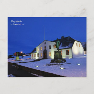 Government House ~ Reykjavik, IJsland Briefkaart