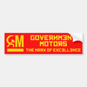 Government Motors Bumpersticker