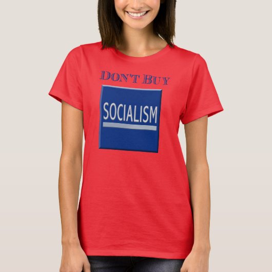 Government Motors - Koop geen socialistisch Shirt (Voorkant)