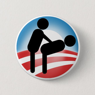 Government Obama Style Ronde Button 5,7 Cm
