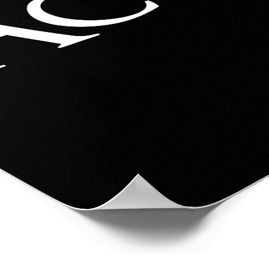 Governn Yourself Conform Funny Lawyer Poster (Hoek)