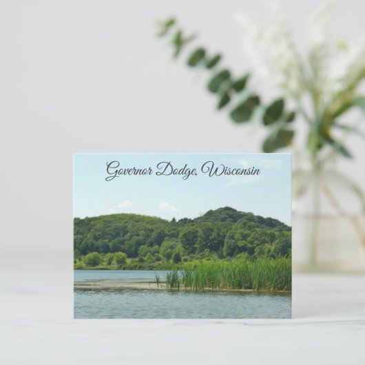 Governor Dodge Wisconsin State Park Briefkaart (Staand voorkant)