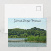 Governor Dodge Wisconsin State Park Briefkaart (Voorkant / Achterkant)