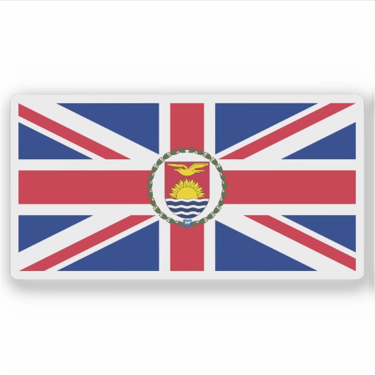 Governor of the Gilbert & Ellice Islands,1937–1976 Sticker (Voorkant)
