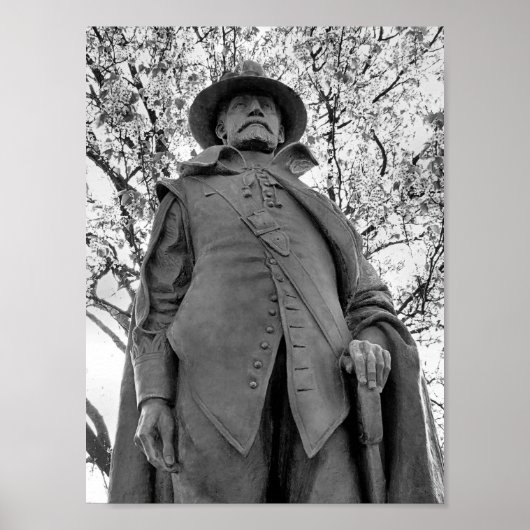 Governor William Bradford print (Voorkant)