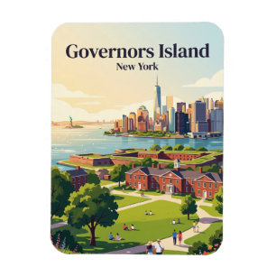 Governors Island New York Magneet