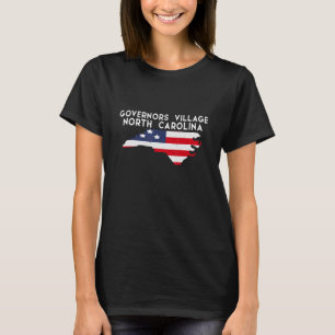 Governors Village North Carolina USA State America T-shirt