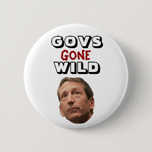 Govs Gone Wild: Mark Sanford Ronde Button 5,7 Cm