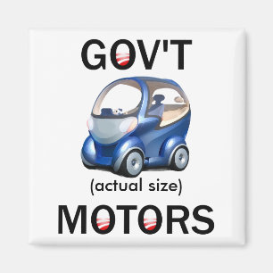 GOV'T MOTORS MAGNEET