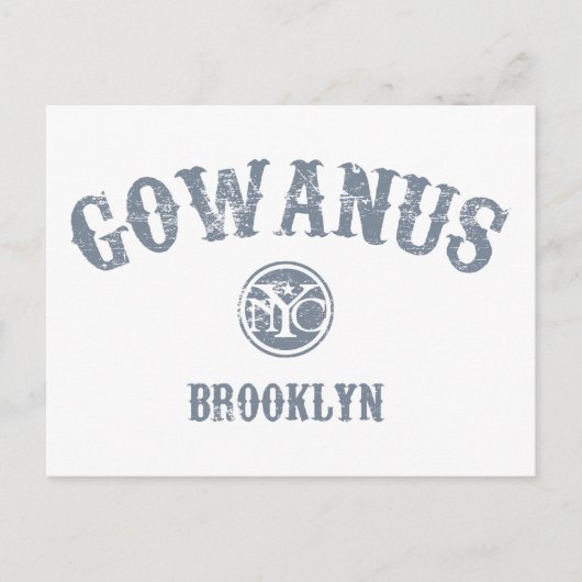 Gowanus Briefkaart (Voorkant)