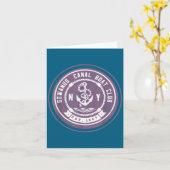 Gowanus C Boat Club Funny Brooklyn New York So  Kaart (Gele Bloem)