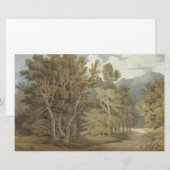 Gowbarrow Park, Ullswater (door John White Abbott) Briefpapier (Voorkant / Achterkant)