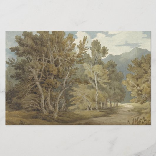 Gowbarrow Park, Ullswater (door John White Abbott) Briefpapier (Voorkant)