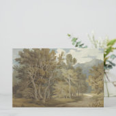 Gowbarrow Park, Ullswater (door John White Abbott) Briefpapier (Staand voorkant)