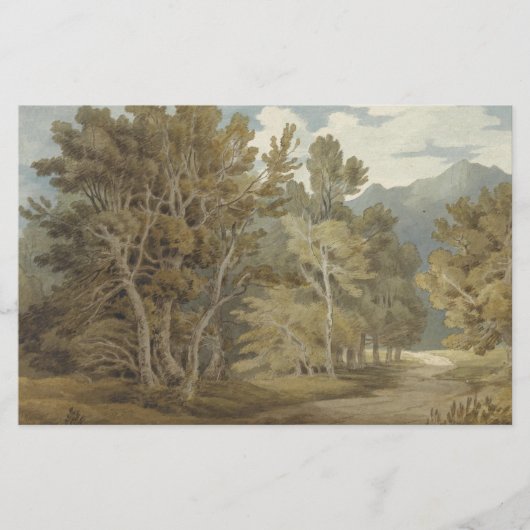 Gowbarrow Park, Ullswater (door John White Abbott) Briefpapier (Voorkant)