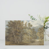 Gowbarrow Park, Ullswater (door John White Abbott) Briefpapier (Staand voorkant)