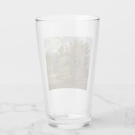 Gowbarrow Park, Ullswater (door John White Abbott) Glas (Achterkant)