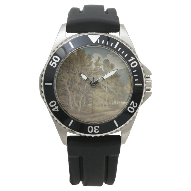 Gowbarrow Park, Ullswater (door John White Abbott) Horloge (Voorkant)