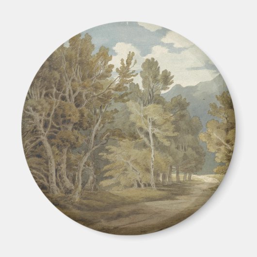 Gowbarrow Park, Ullswater (door John White Abbott) Magneet (Voorkant)