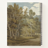 Gowbarrow Park, Ullswater (door John White Abbott) Notitieboek (Achterkant)