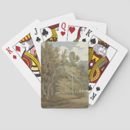 Gowbarrow Park, Ullswater (door John White Abbott) Pokerkaarten