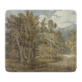 Gowbarrow Park, Ullswater (door John White Abbott) Snijplank (Voorkant)