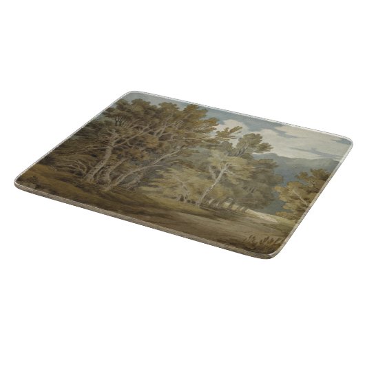 Gowbarrow Park, Ullswater (door John White Abbott) Snijplank (Hoek)