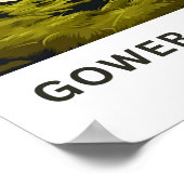 Gower Peninsula South West Wales Poster (Hoek)