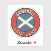 Gowkhall, Schotland Sticker (Vel)