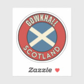 Gowkhall, Scotland Sticker (Vel)