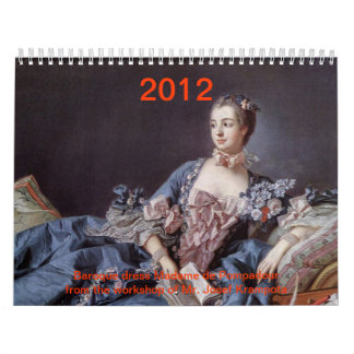 gown madame de pompadour kalender
