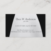 Gowns Weddenschap-dress-winkel Visitekaartje (Achterkant)