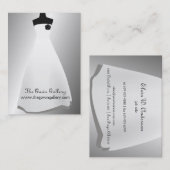 Gowns Weddenschap-dress-winkel Visitekaartje (Voorkant / Achterkant)