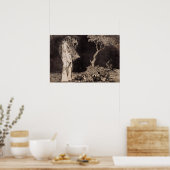 Goya - Angstaanjagende Dwaasheid Poster (Keuken)