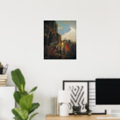 Goya - beurs in Madrid 1778 Poster (Thuiskantoor)