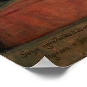 Goya - Bijgewoond door Arrieta 1820 Poster (Hoek)