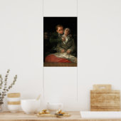 Goya - Bijgewoond door Arrieta 1820 Poster (Keuken)