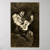 Goya - Blind Singer 1820 Poster (Voorkant)